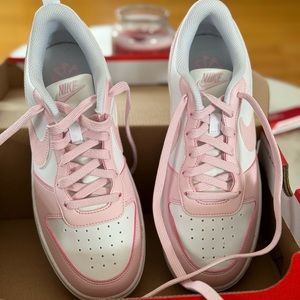 Nike court low top barbie pink. Size 6.5 youth